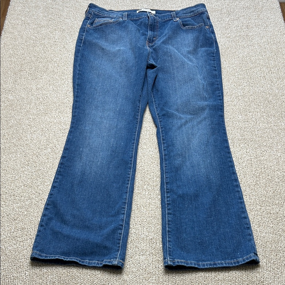 Levi's 515 Boot Cut Blue Jeans Size 14S